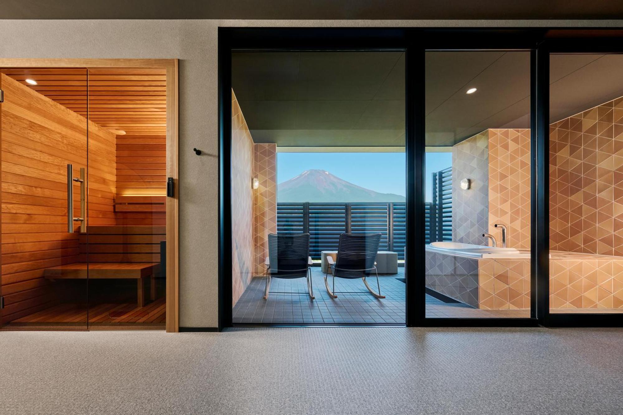 Mt Fuji View And Private Sauna Ryokan Shizuku Yamanakako Exterior photo