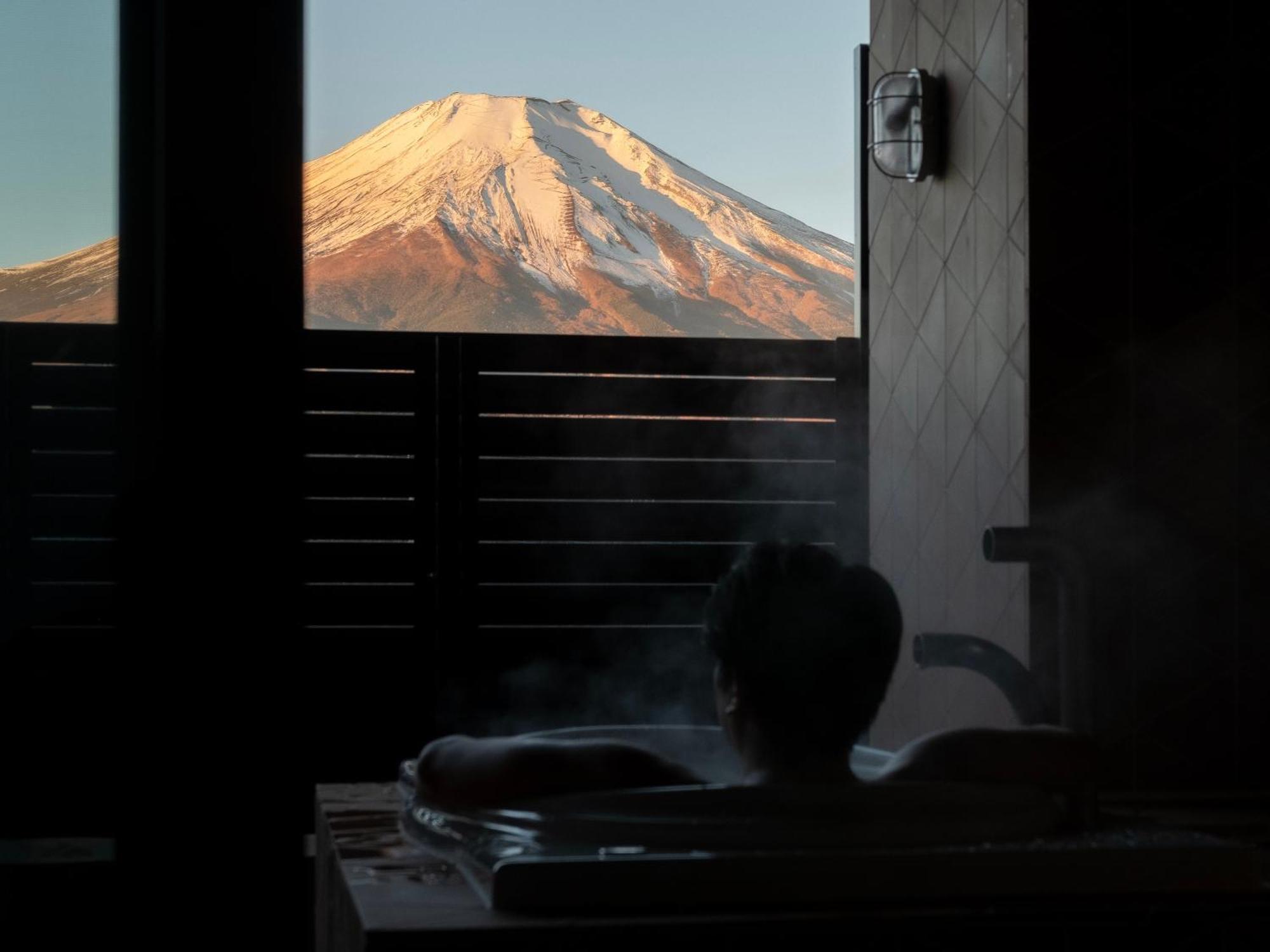Mt Fuji View And Private Sauna Ryokan Shizuku Yamanakako Exterior photo